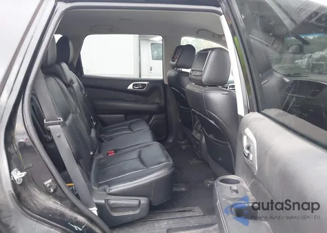 2015 Nissan Pathfinder Sl из США, поврежденный, VIN 5N1AR2MM8FC720569